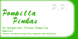 pompilla pinkas business card